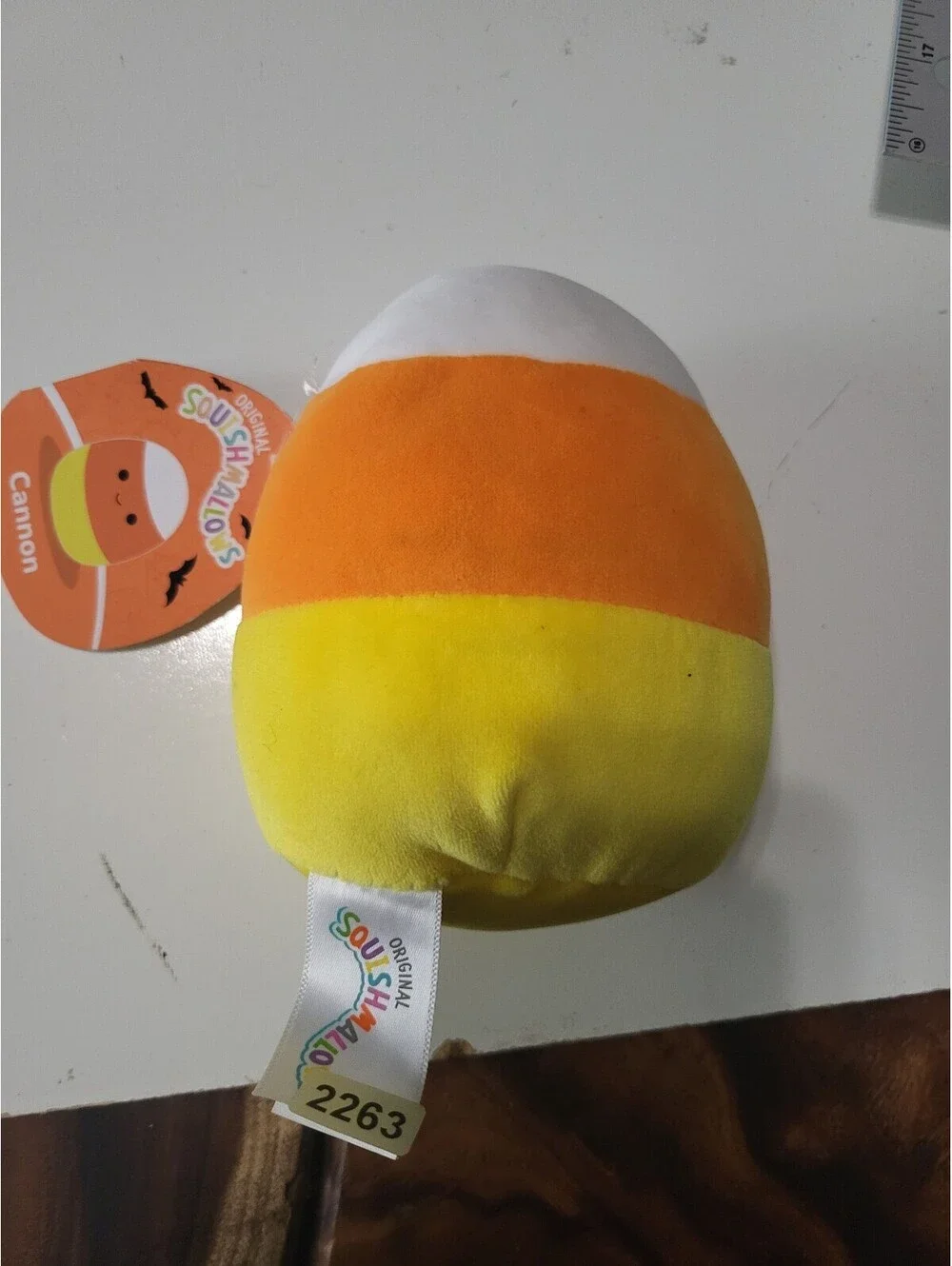 Squishmallows Candy Corn Plush Toy 3.5 Inch retired